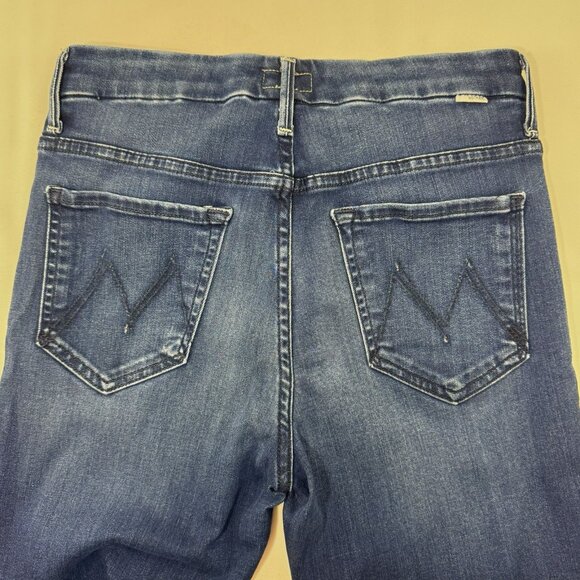 Mother Jeans Looker Ankle Fray Skinny Women Size 28 High Waisted Retro Boho Rock - Picture 10 of 12